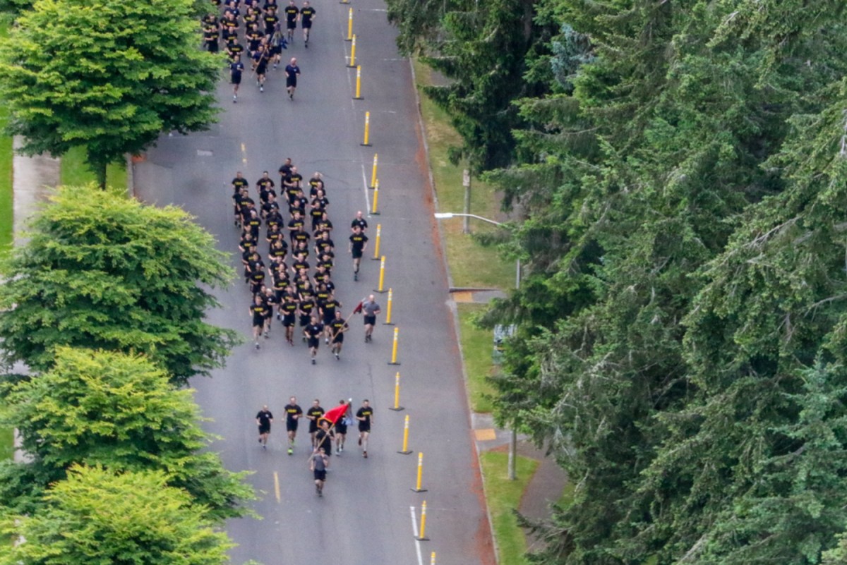 America S First Corps Run Celebrates Army S Rd Birthday Aerial