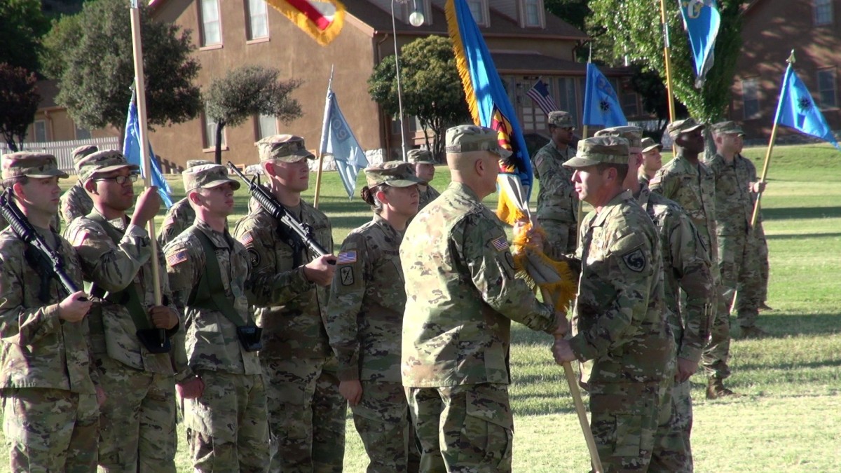 Fort Report 111th MI Bde Hosts Change Of Responsibility Article