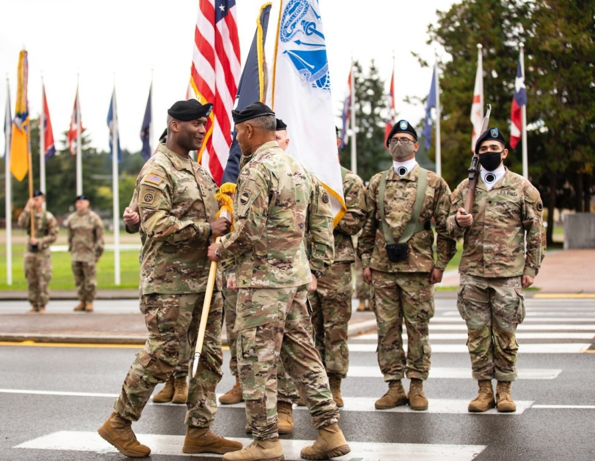 Lt Gen Xavier Brunson Assumes Command Of Americas First Corps JBLM