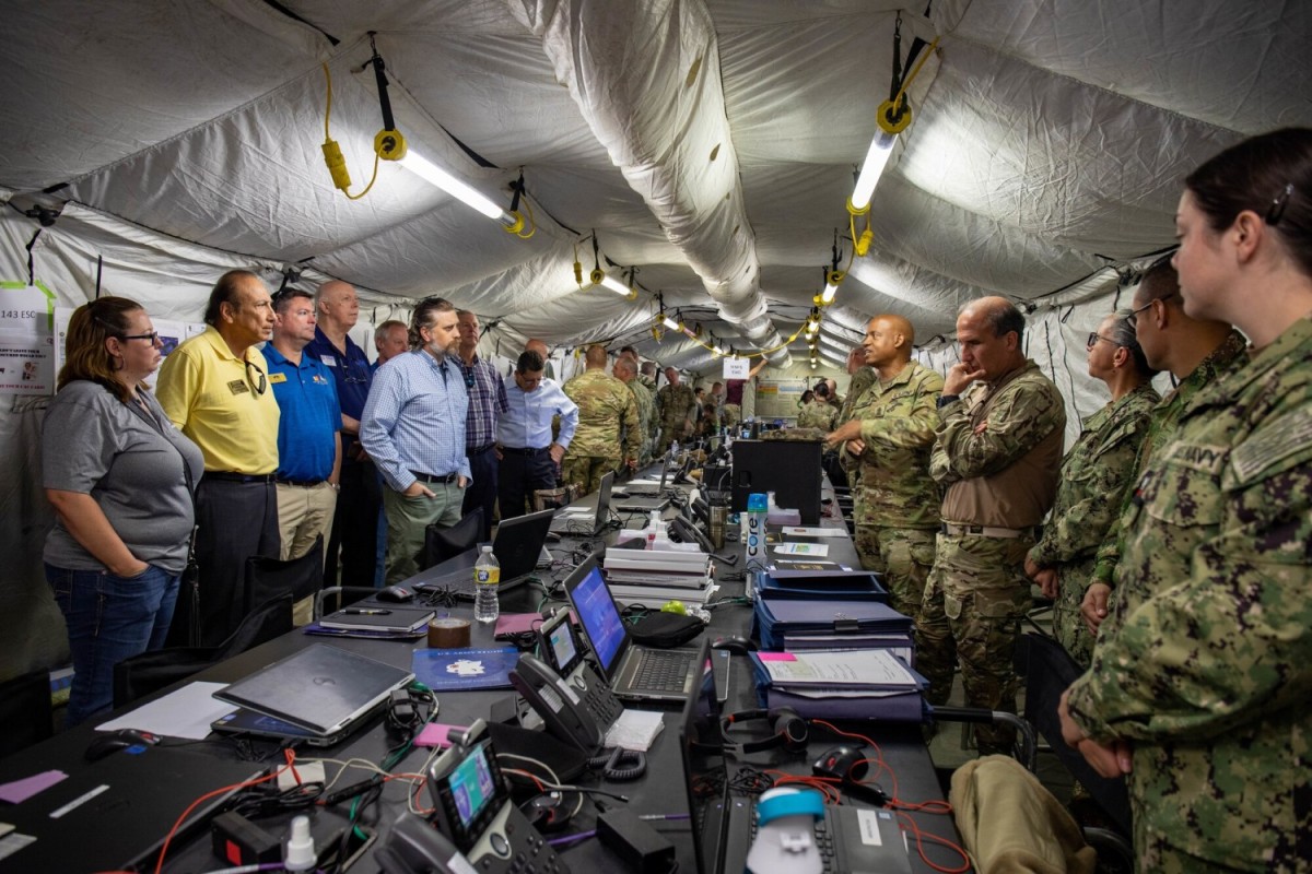 SA Chamber Of Commerce Members Visit Army South PANAMAX 2022 Exercise