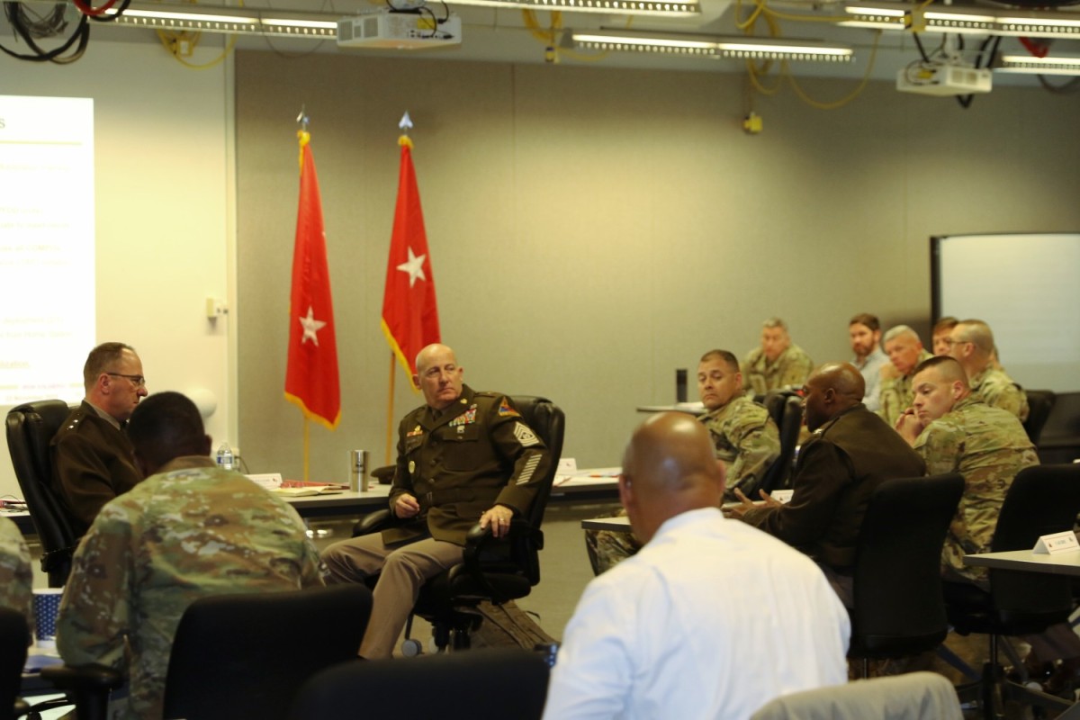 1st Armored Division And Fort Bliss Conduct Mobilization Tabletop