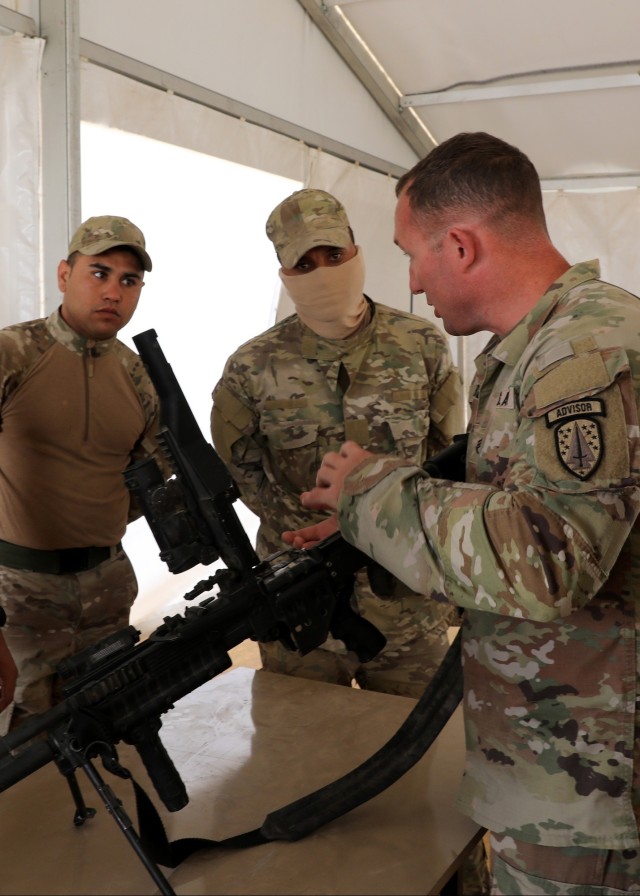 Nd Sfab Advises Members Of The Tunisian Armed Forces Article The