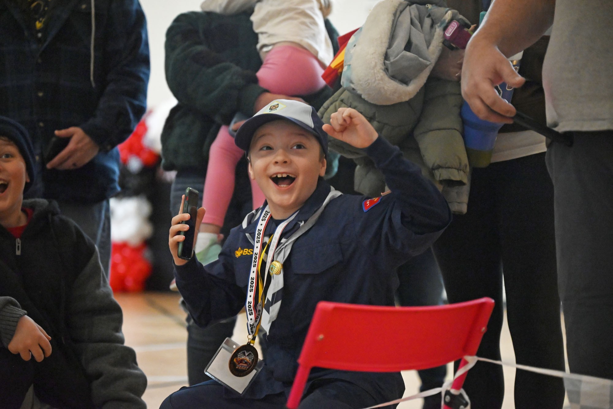 Pedal To The Metal Cub Scouts Race In Pinewood Derby At The Great