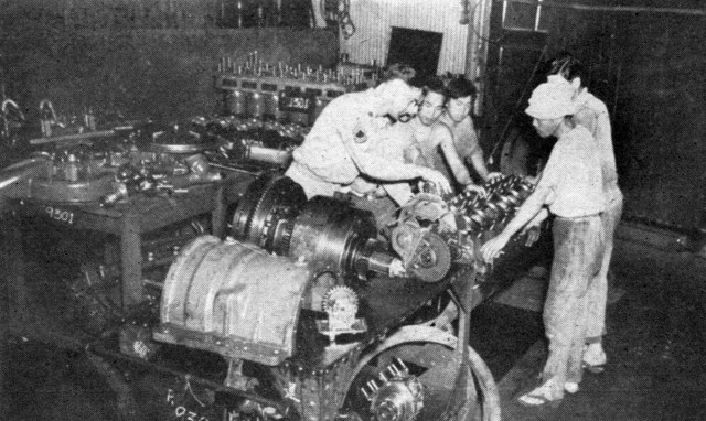 Marine Engine Assembly