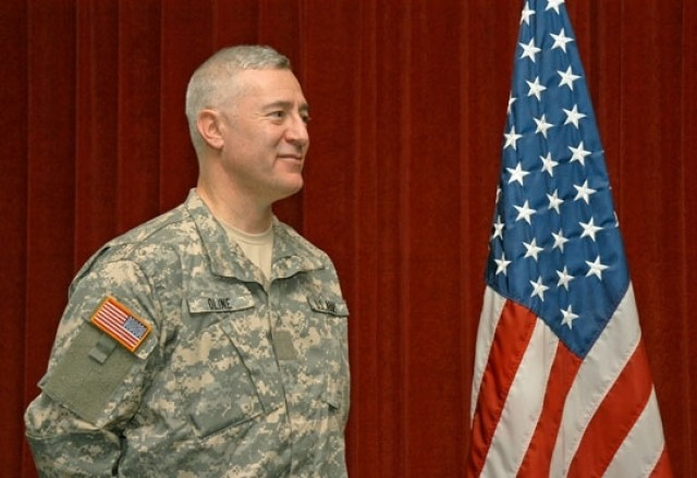 U.S. Army Lt. Col. Jonathan Oline