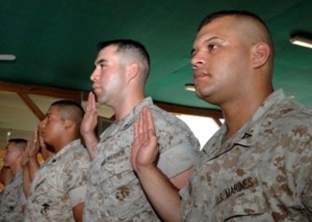 20 service members become U.S. citizens in Djibouti, Africa