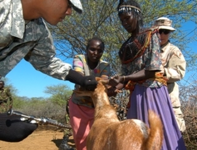 U.S. military medical team provides valuable care in Kenya