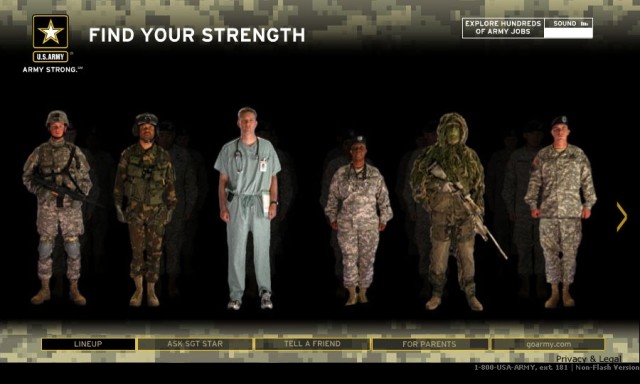 Army uses technology to reach potential recruits