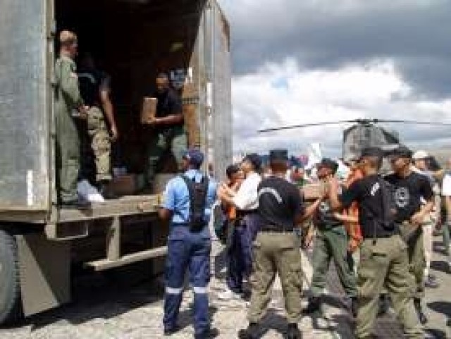 Humanitarian Assistance: 50 U.S. Troops Provide Aid to Panamanian Flood Victims
