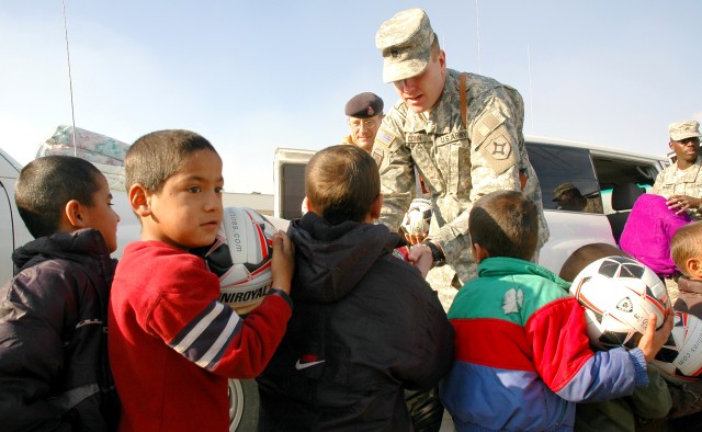 Florida Guard Delivers Donations to Kabul Orphanage