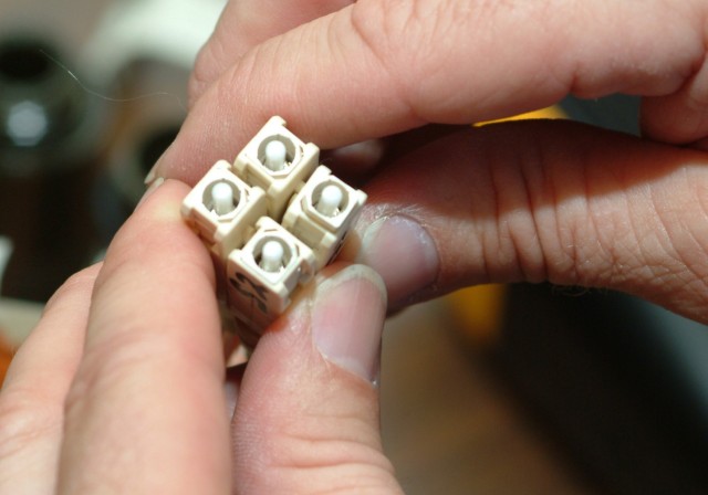 Keen eye, soft touch needed to work with glass wires