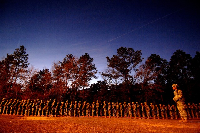 Training - Lined Up