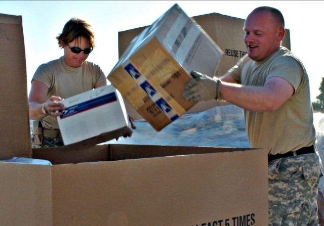 APO mailroom preps for holiday rush