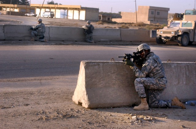 Taking cover