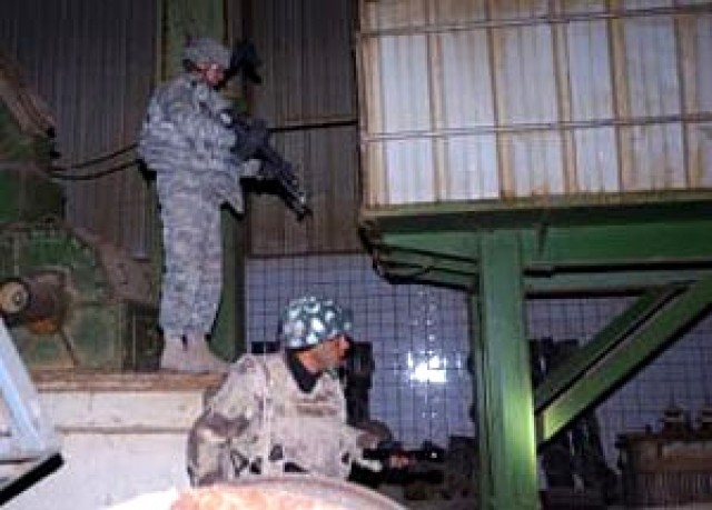 Troops Capture Terror Suspects in Meat-Packing Plant