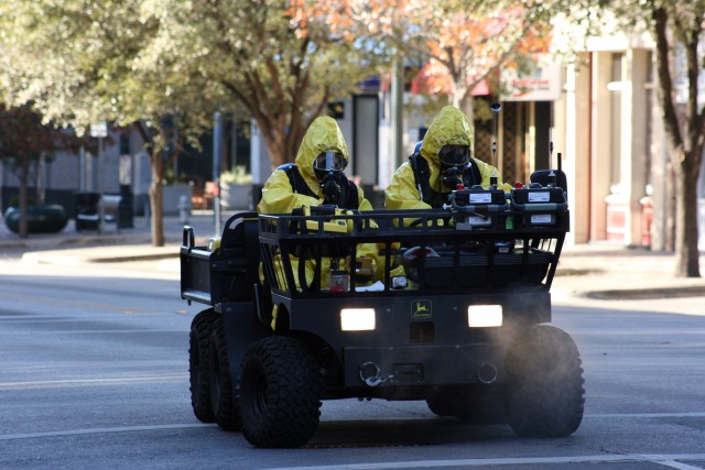 Texas National Guard Team Responds to Bird Deaths