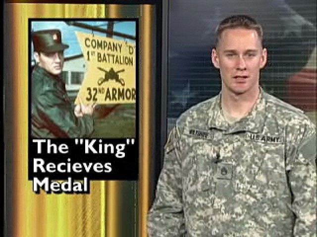 Digital Battlefield / Elvis Receives Medal
