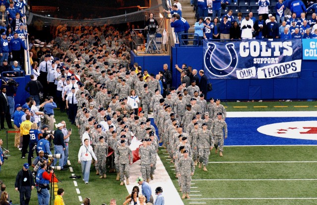 Tribute to Soldiers