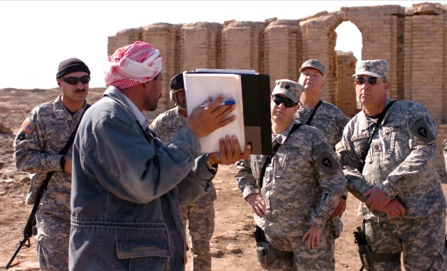Soldiers Visit Roots of Faith in Iraq
