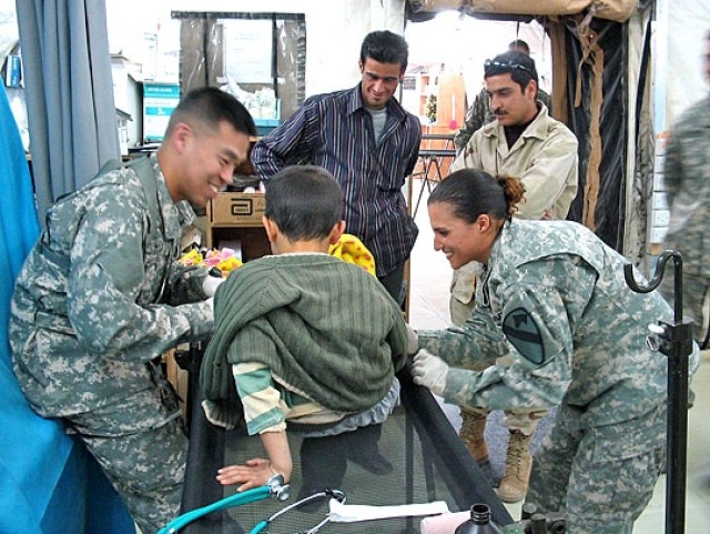 Treating Injured Child