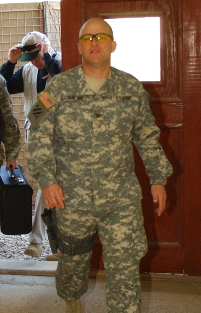 Col. David W. Sutherland quote