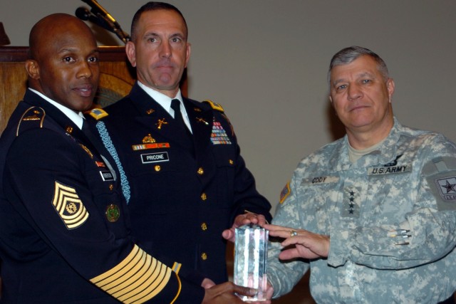 The Old Guard receives AUSA-GWC award