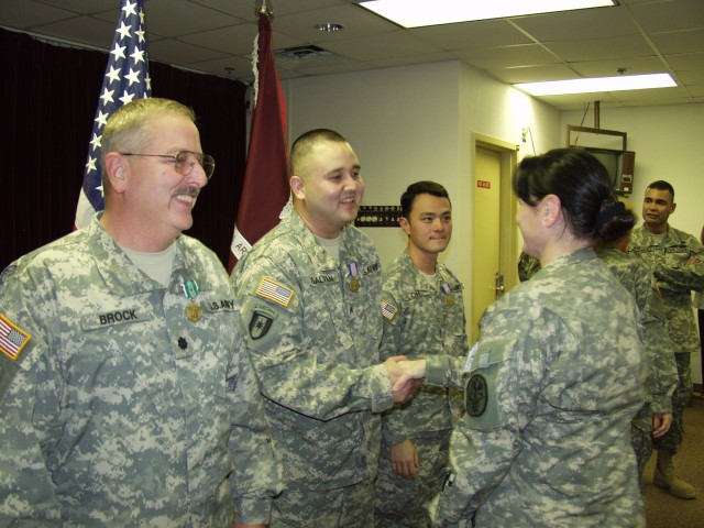 Fort Hood Medical Soldiers Awarded for Heroism