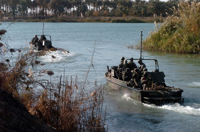 Paratroopers Trade Parachutes for Sea Legs