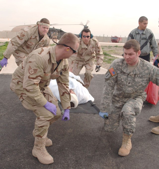 Kirkuk Soldiers and Airmen provide care following attack