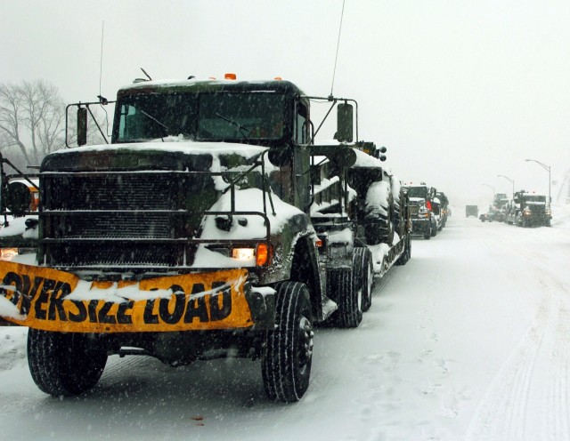National Guard Assists in Storm-Battered New York