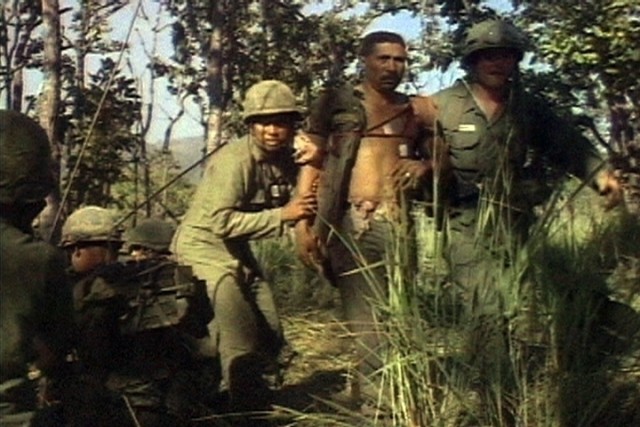 Helping the Wounded at LZ X-Ray
