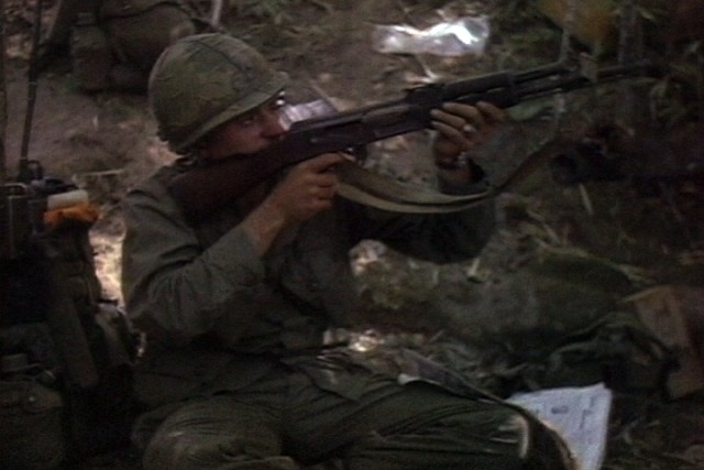 Cavalryman at LZ X-Ray