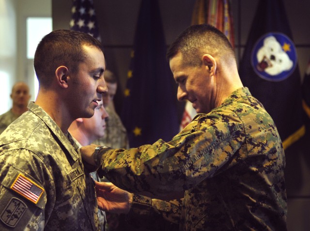 Staff Sgt. Berrera, Jr. and Pfc. Joseph Receive Silver Stars