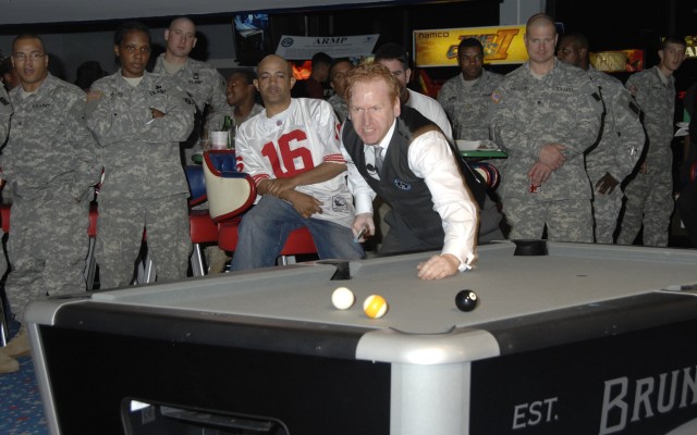 Fast Cue-wielding Soldiers Can Win Trip to Las Vegas