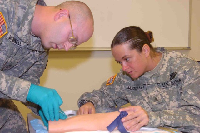 Training Soldiers in Lifesaving Skills