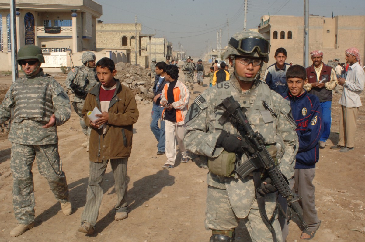 Mingling With Town Folk | Article | The United States Army