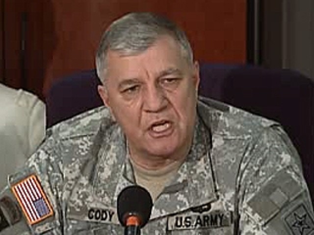 GEN Cody Announces Changes at WRAMC