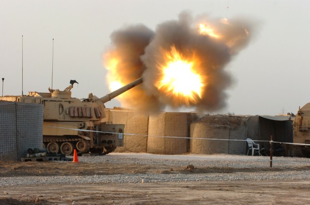 Field Artillery Fires New Modular Artillery Charge System on Taji