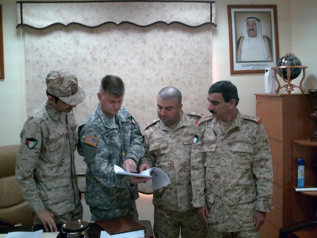 Chemical Officer Breaks Cultural Barriers in Kuwait