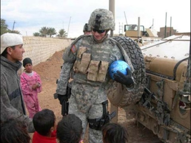 Program Sends Soccer Balls to Iraqi Children