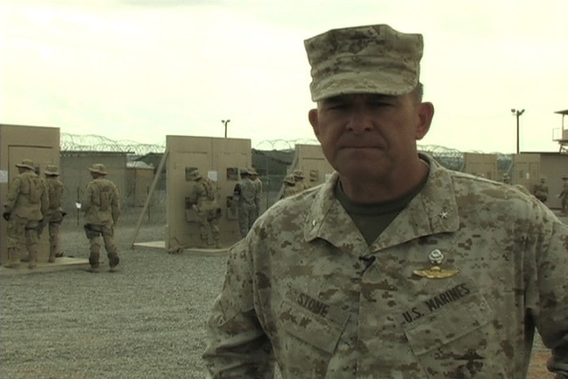 MG Douglas M. Stone visits 402nd TF Outlaw
