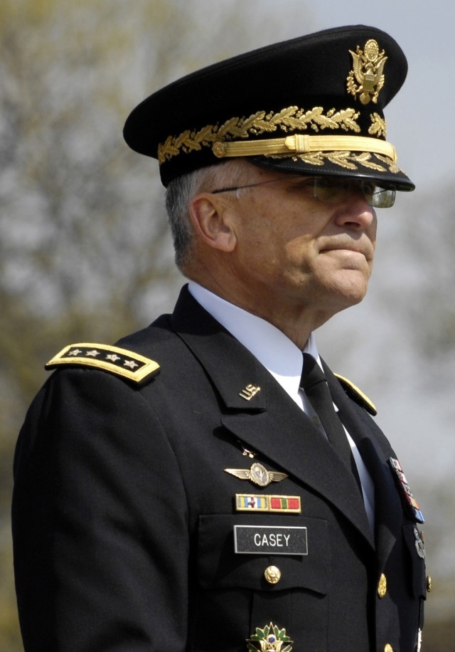 Gen. Casey Speaks to the Army Family