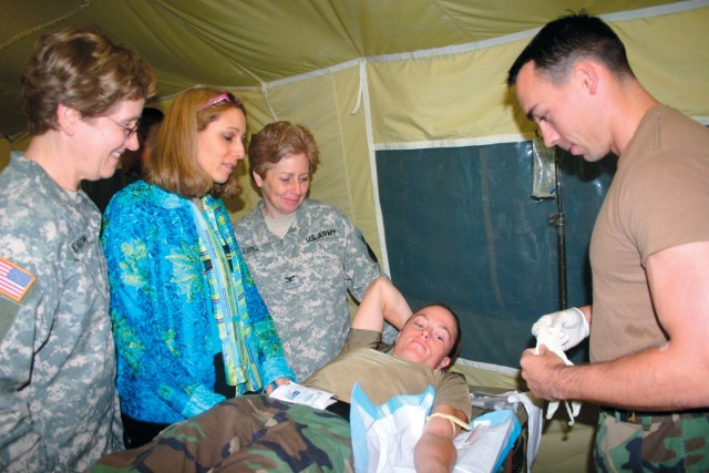 Tour Gives Educators Insight Into Army Medical Careers
