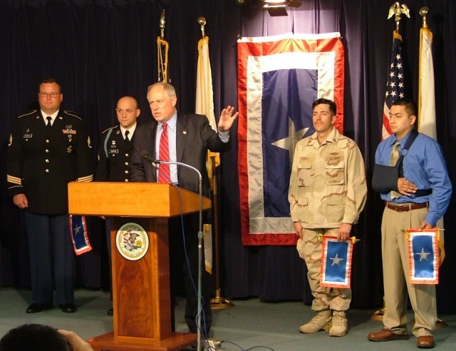 Chicago Announces Silver Star Banner Day