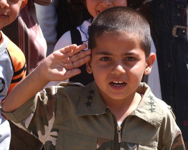 Faces in the Battle Zone