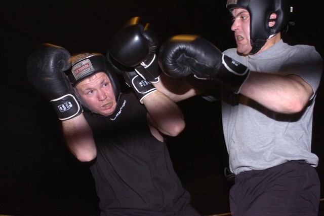 Boxing Tournament Brings Together Deployed Soldiers