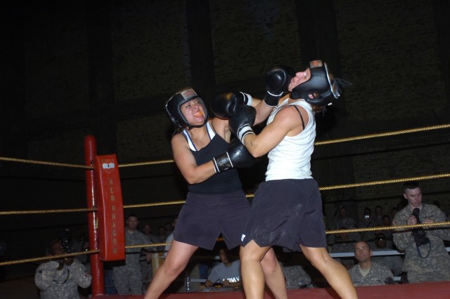 Boxing Tournament Brings Together Deployed Soldiers