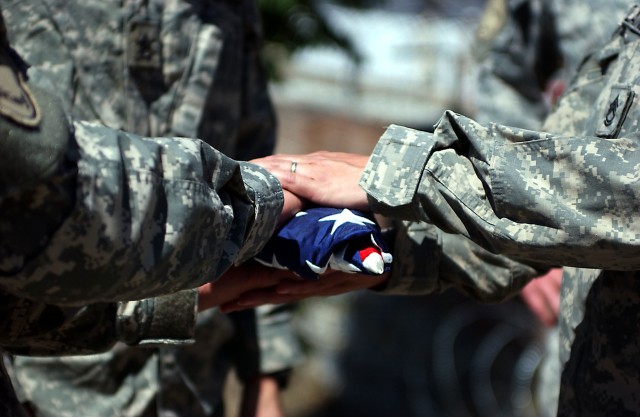 Spartan Spouses Celebrate Anniversary with Reenlistment