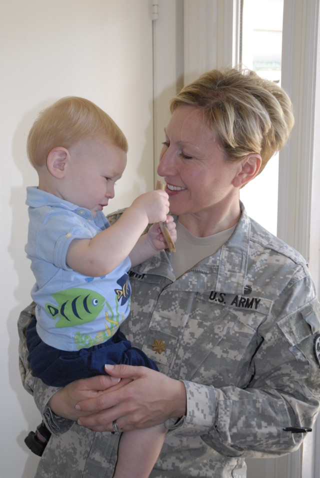 Fort Jackson Soldier Loves Being a Mom, Military Spouse