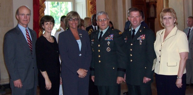 Army Spouse Honored at White House